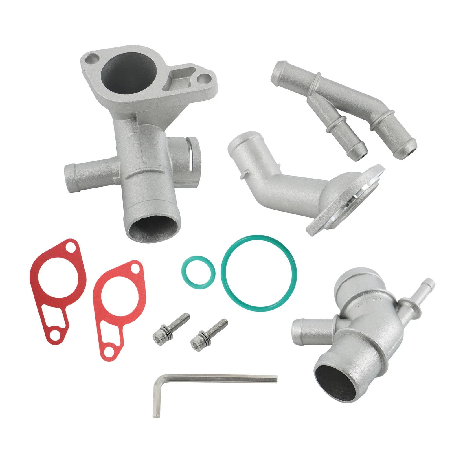 VW Audi Seat Leon Cast Aluminum Flanges MK4 Jetta GLI 337/20AE Golf, TT MK1 1.8T