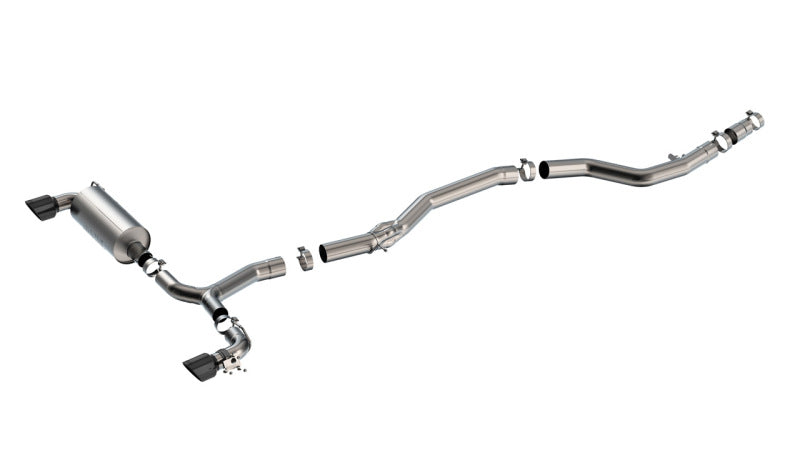 Borla 20-25 Toyota GR Supra ATAK Cat-Back Exhaust System w/ Black Chrome Tips