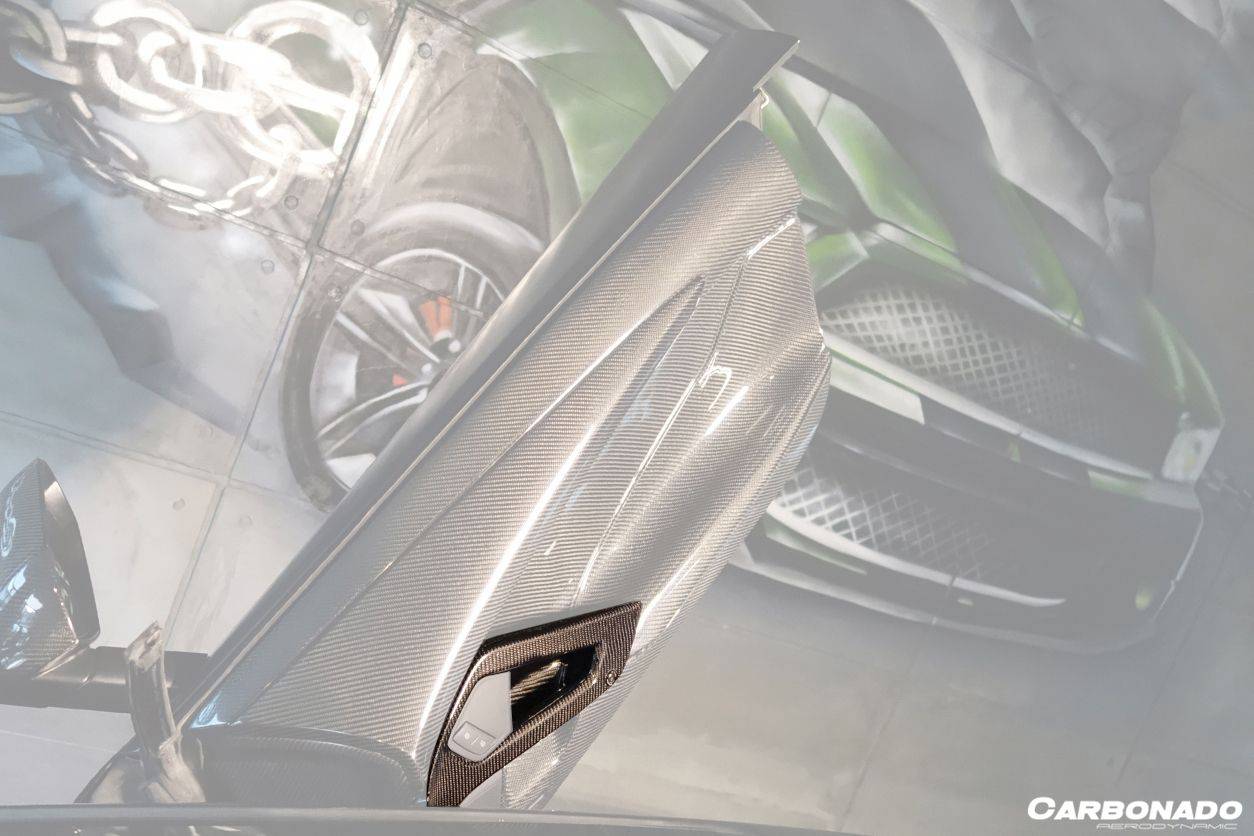 2011-2016 Lamborghini Aventador LP700 Coupe Roadster Carbon Fiber Inner Door Handle