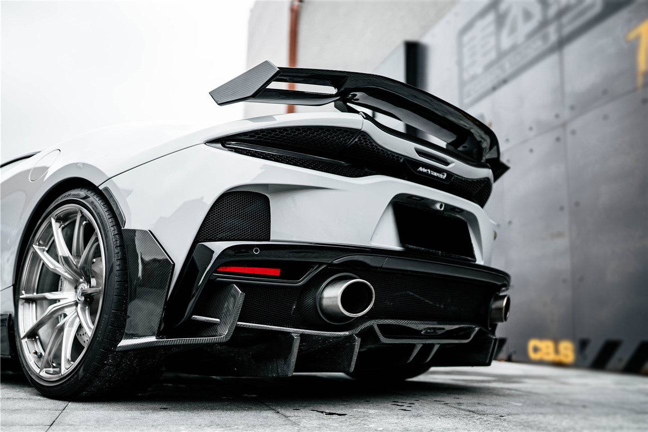2020-2023 McLaren GT WP Style DRY Carbon Fiber Rear Diffuser Lip