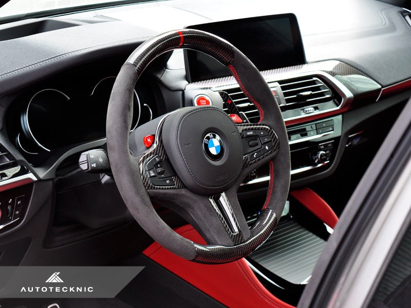 AutoTecknic Replacement Carbon Steering Wheel - BMW F91/ F92/ F93 M8