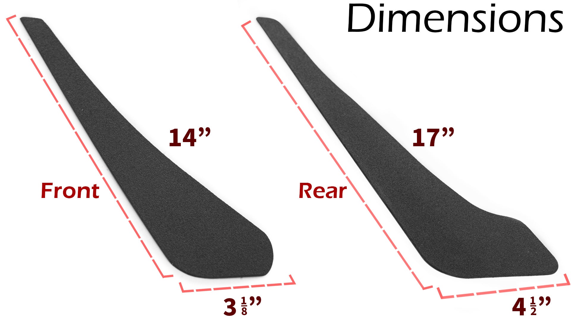 2018-2026 Toyota Corolla Mud Flaps Front and Rear - Vicrez